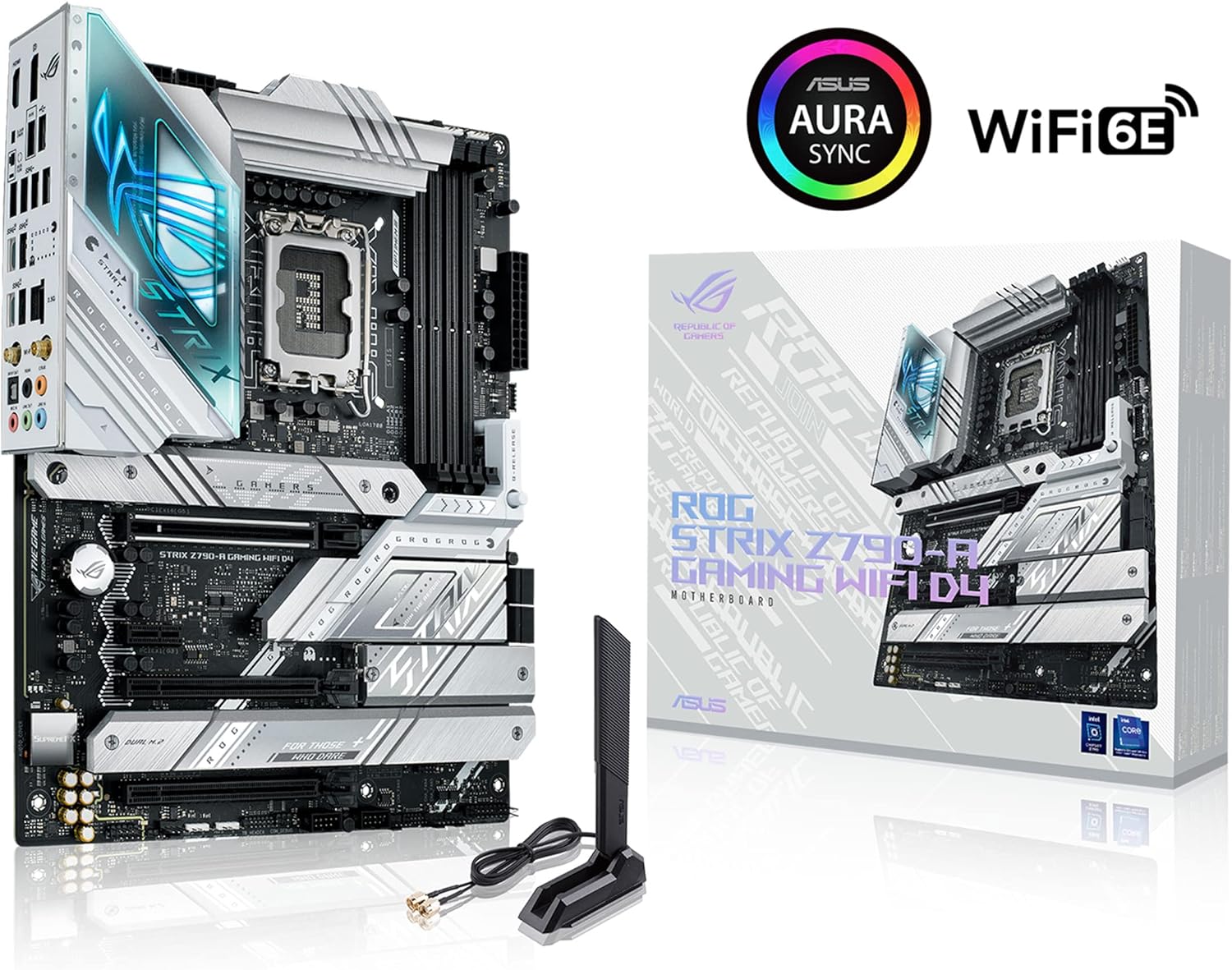 ASUS ROG STRIX Z790-A GAMING WIFI D4 Motherboard ASUS ROG STRIX Z790-A GAMING WIFI D4 Motherboard